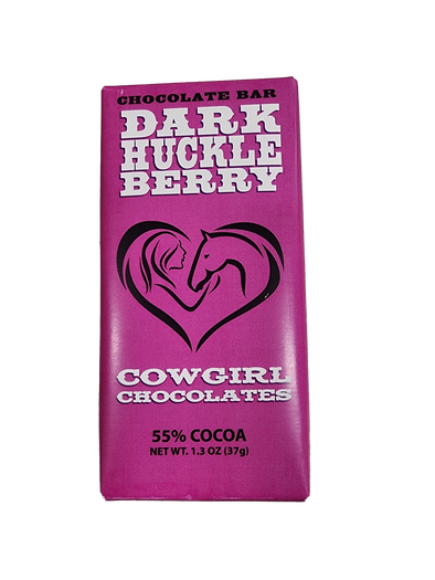 Mild Dark Huckleberry Chocolate Bar