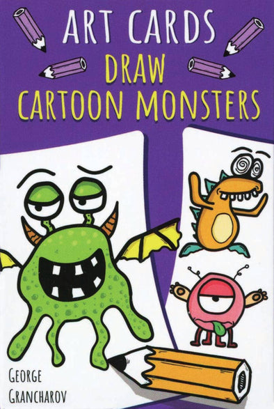 Draw Cartoon Monsters | Art Cards