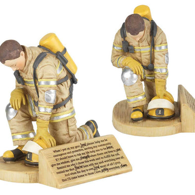 Fire Fighter's Prayer Figurine | 5.5 Inches