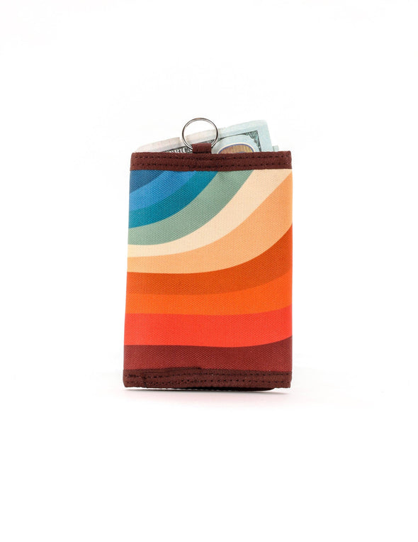 80732: 80's Wallet | RFID Blocking | Recycled RPET | Groovy