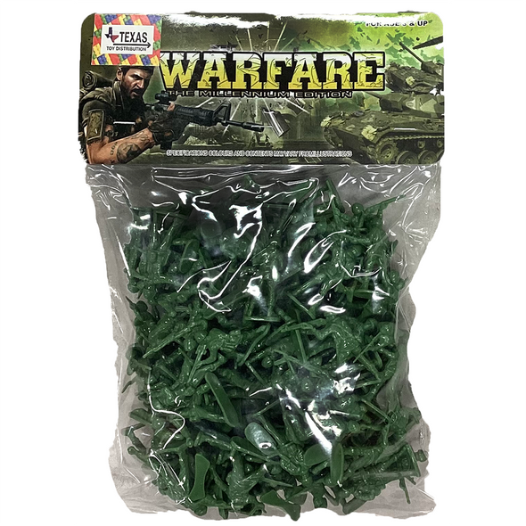 Military Figurine Set in Peggable Bag (120 pcs)