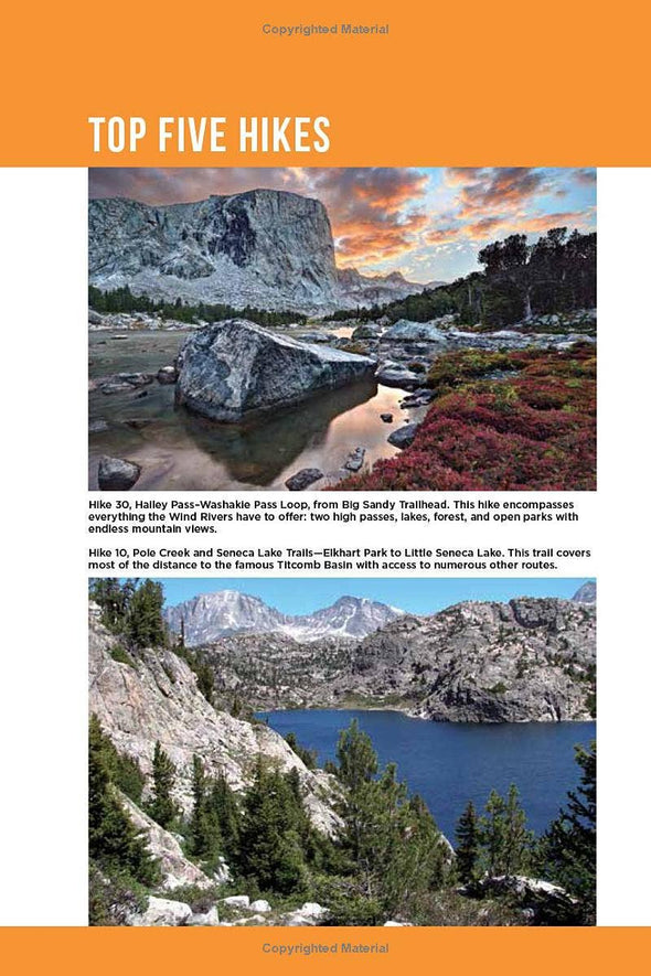 Hiking Wyoming's Wind River Range, 4th edition