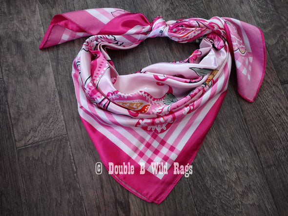 Large Floral Paisley Wild Rag