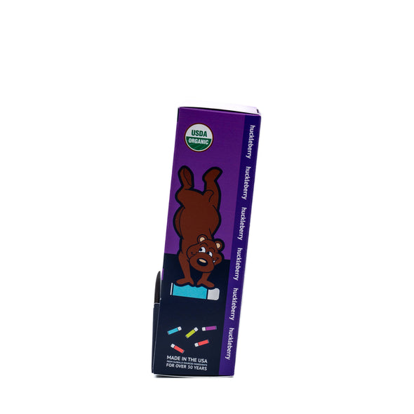 24pc Organic Bear Smooch Huckleberry Lip Balm POP