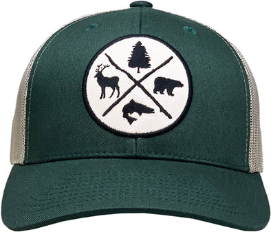 Outdoors Vintage Ballcap Meshback