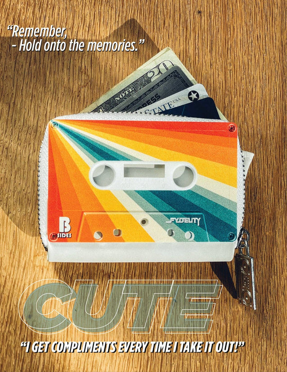 70299: Mixtape Wallet | Limited Edition | Retro Rainbow