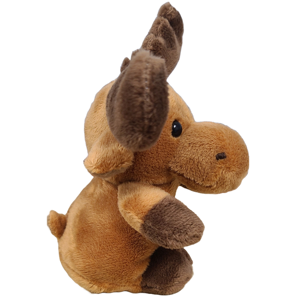 Rocky the Canned Moose - Stuffed Animal Plush w/Funny Jokes