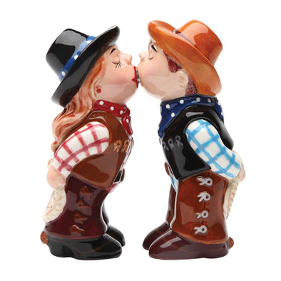 8604 Cowboy and Cowgirl Salt and Pepper Shaker Set