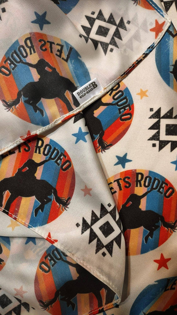 Wild Rag Let's Rodeo Retro Bronc