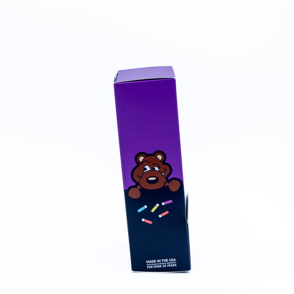 24pc Organic Bear Smooch Huckleberry Lip Balm POP