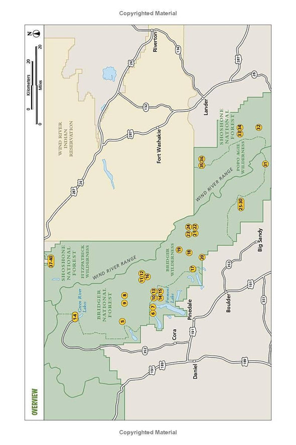 Hiking Wyoming's Wind River Range, 4th edition