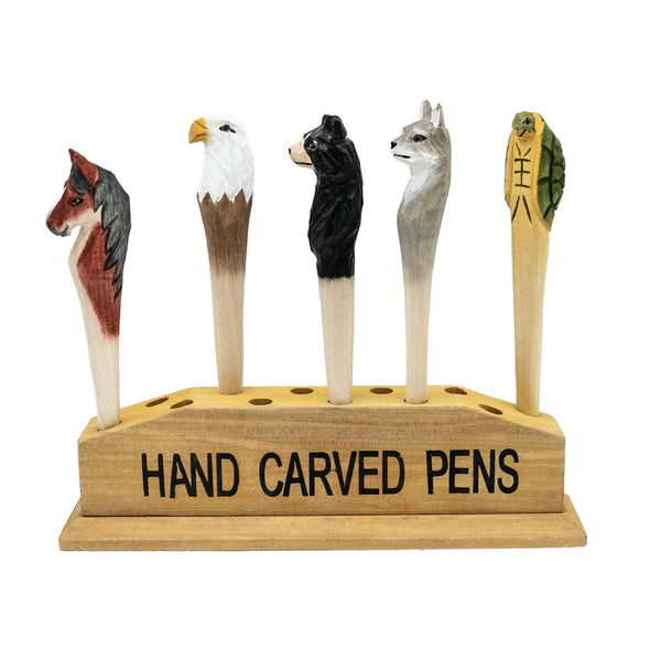 Hand Carved Animal Pens