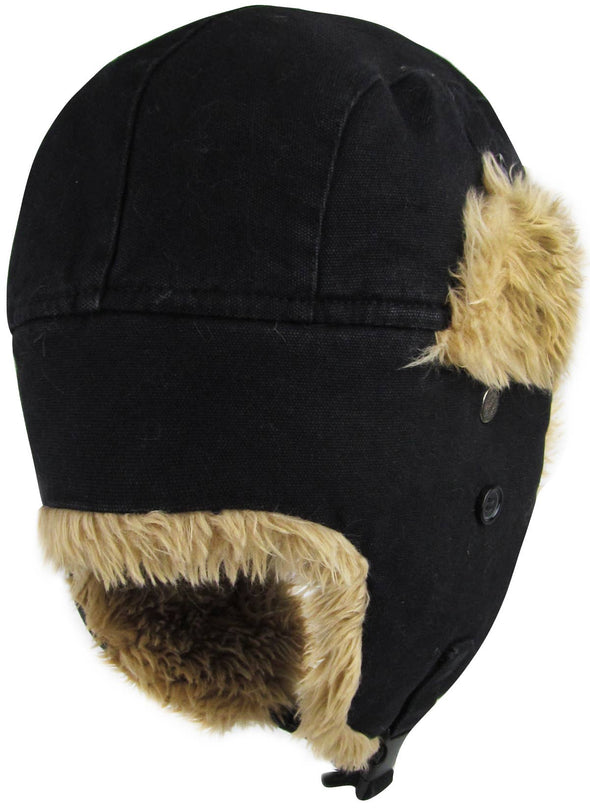 Canvas Trapper Hat