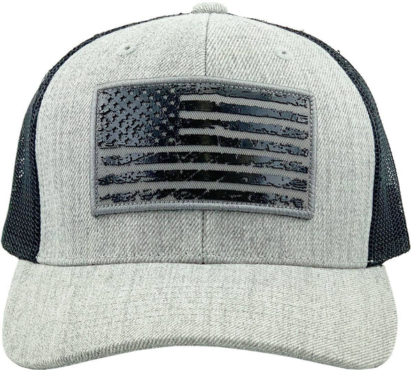 FLAG PRINT PATCH MESH BACK BALLCAP