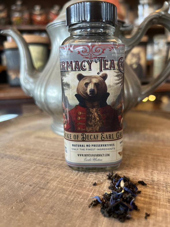 Duke of Decaf Earl Grey Tea  victorian bear tea