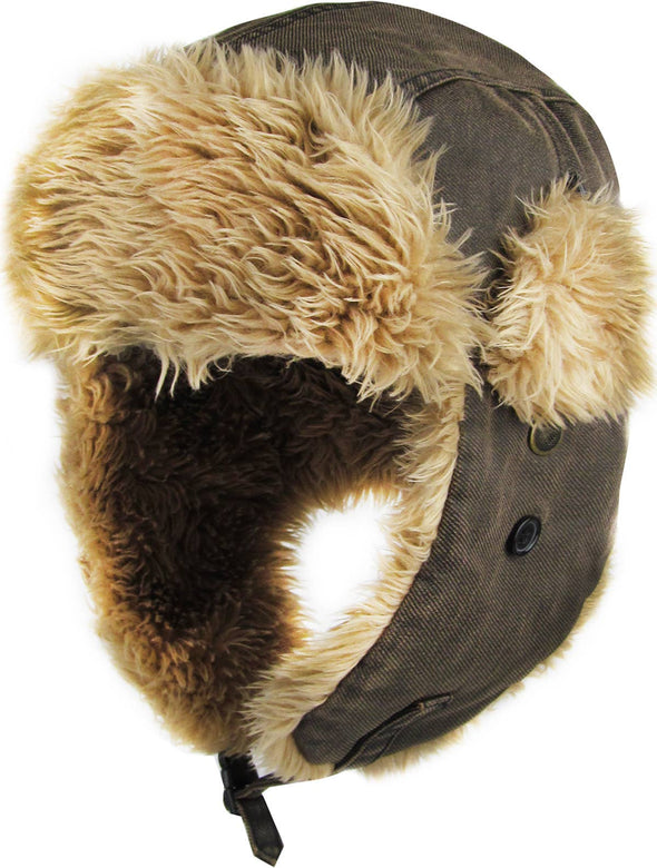 Canvas Trapper Hat