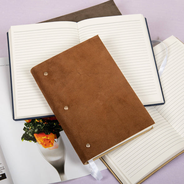 Soft Cover Suede leather diary journal