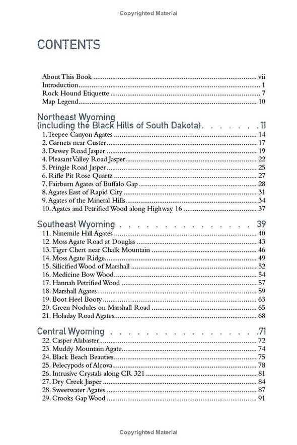 Rockhounding Wyoming: Guide to the State's Best Rockhounding
