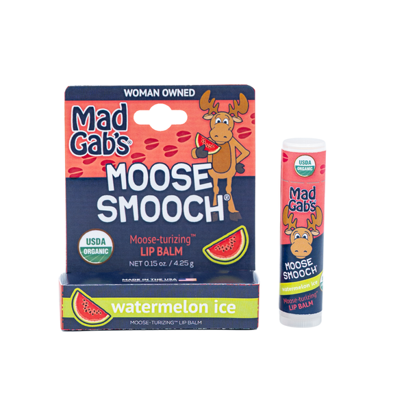 Organic Moose Smooch Watermelon Ice Lip Balm Peg