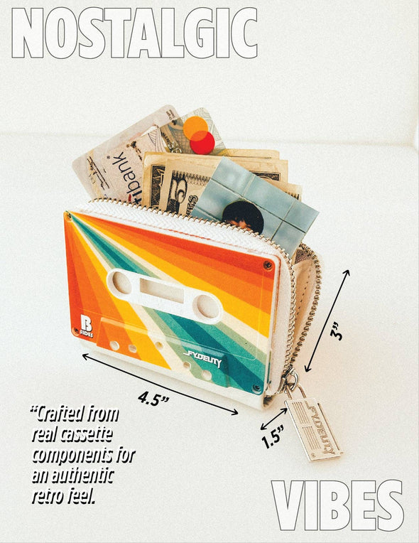 70299: Mixtape Wallet | Limited Edition | Retro Rainbow
