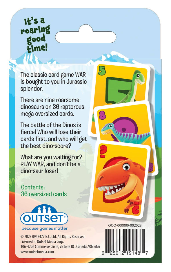 Dinosaur War Card Game | Game for Kids