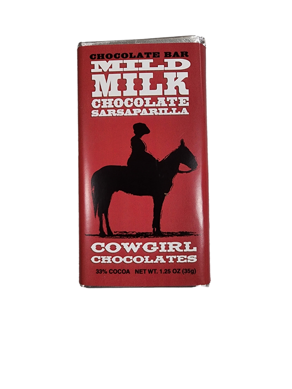 Mild Milk Chocolate with Sarsaparilla Bar - 1.25oz