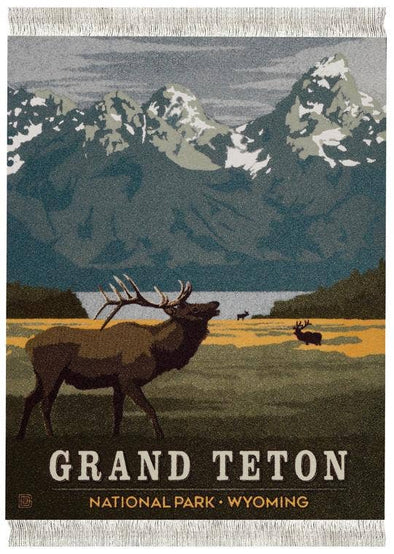 Grand Teton National Park MouseRug