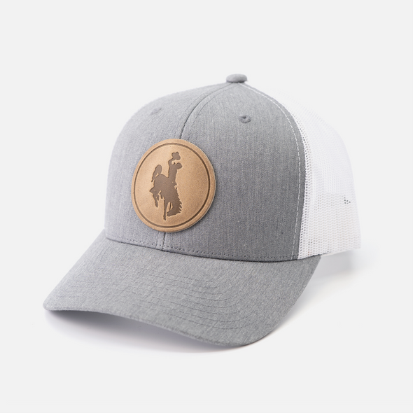 Steamboat Hat - University of Wyoming Leather Patch Hat