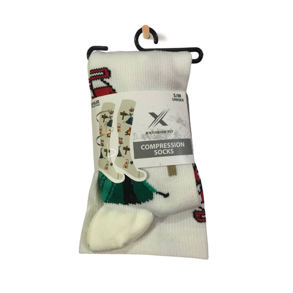 Camping Themed Compression Socks