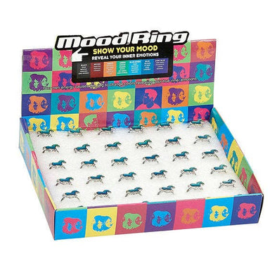AWST Int'l Galloping Pony Mood Ring Display