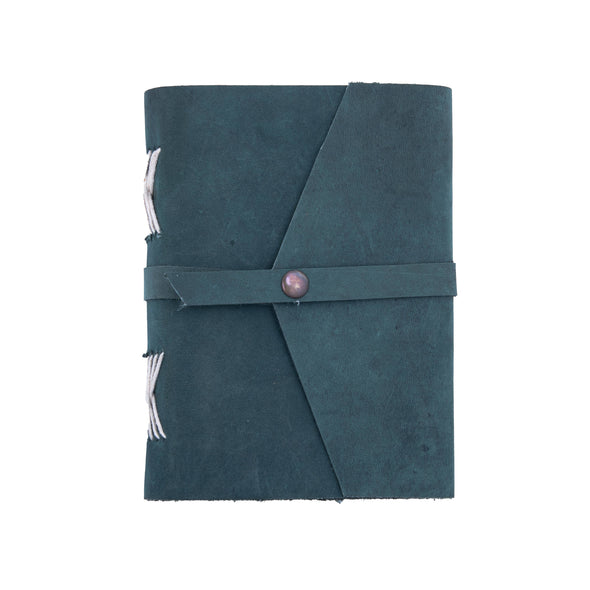 Leather journal diary with Unruled/Ruled page Travel journal