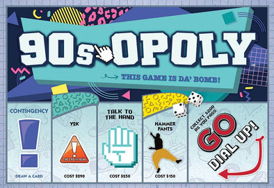 90s-Opoly Board Game