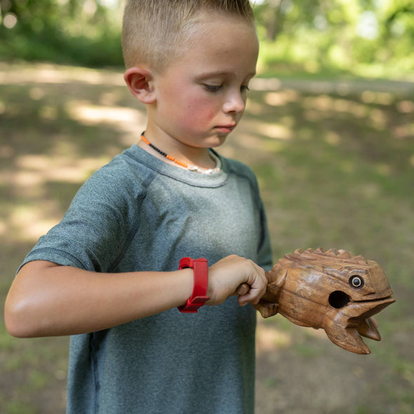 Wooden Croakin' Frogs