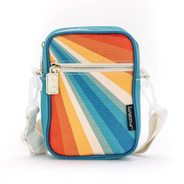 88624: Mini Brick Bag | Recycled RPET | Retro Rainbow