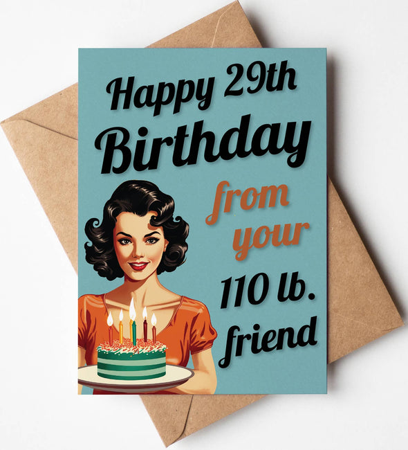 Funny Birthday Greeting Card