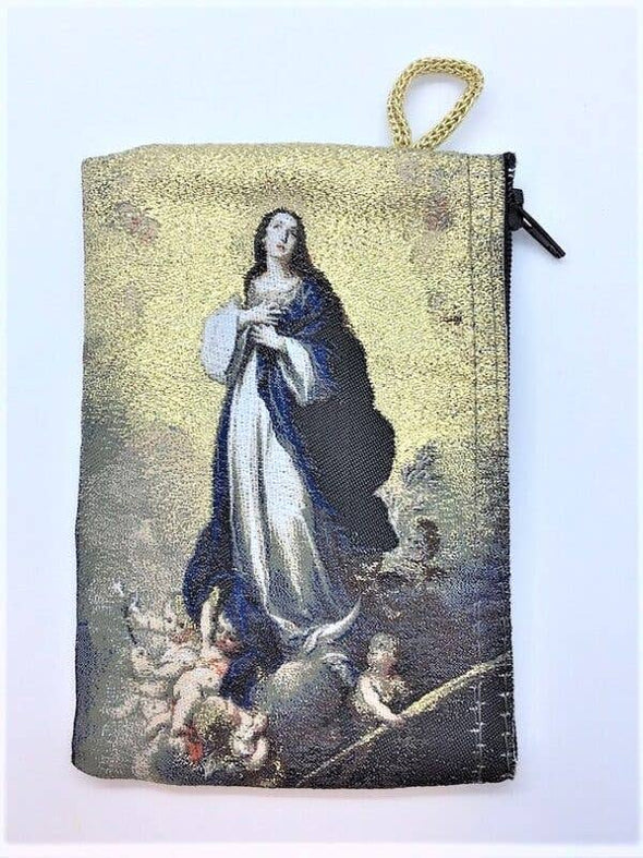 Rosary Pouch – Immaculate Conception   (3″ x 4″)