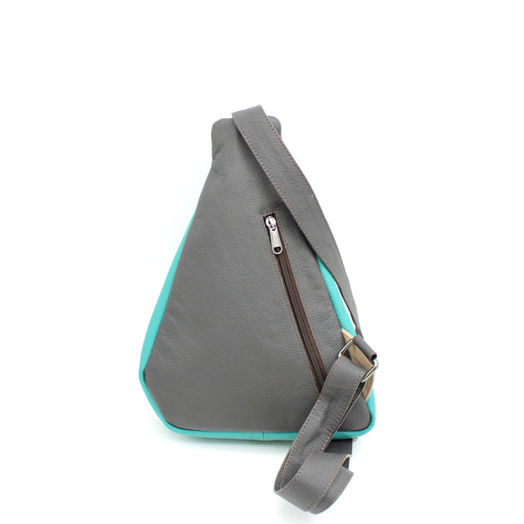 Roxy Medium Sling Crossbody Bag, 100% Handmade Leather