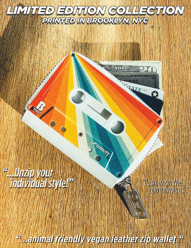70299: Mixtape Wallet | Limited Edition | Retro Rainbow