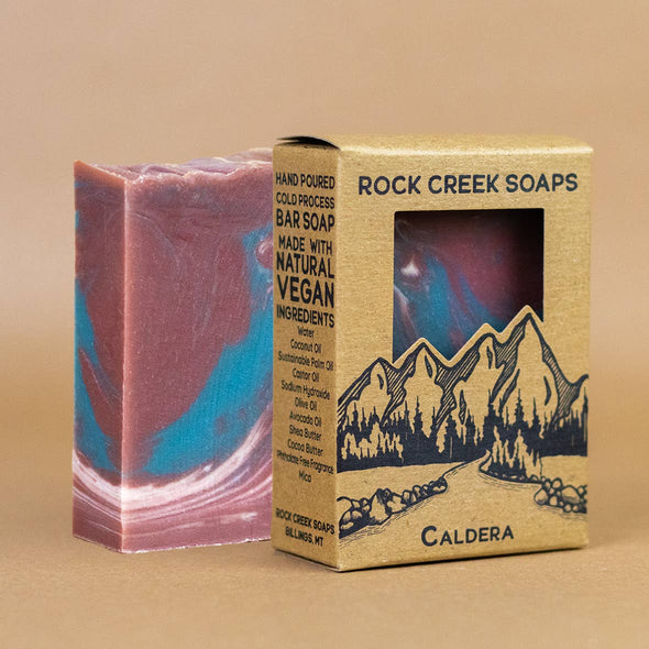 Caldera Bar Soap | Patchouli, Amber, Cedar, Citrus