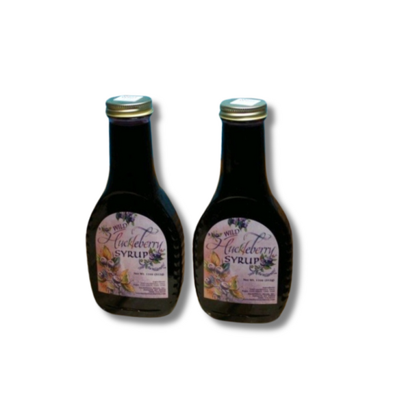 Huckleberry Syrup | Made with Wild Huckleberries