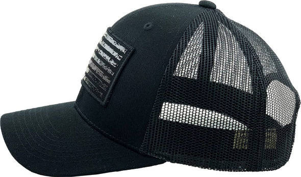 FLAG PRINT PATCH MESH BACK BALLCAP