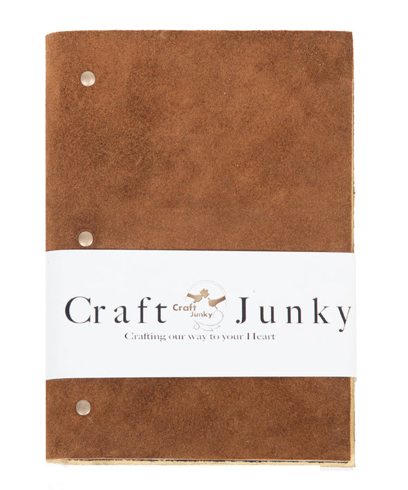 Soft Cover Suede leather diary journal