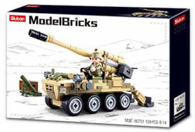 Model Bricks Bobcat 8×8 All Terrain Assault Vehicle (161pcs)