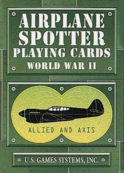World War II Airplane Spotter Playing Cards Deck