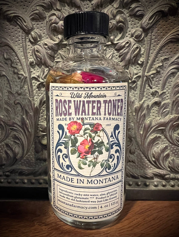 Old Fashioned Mountain Rose Water Facial Toner