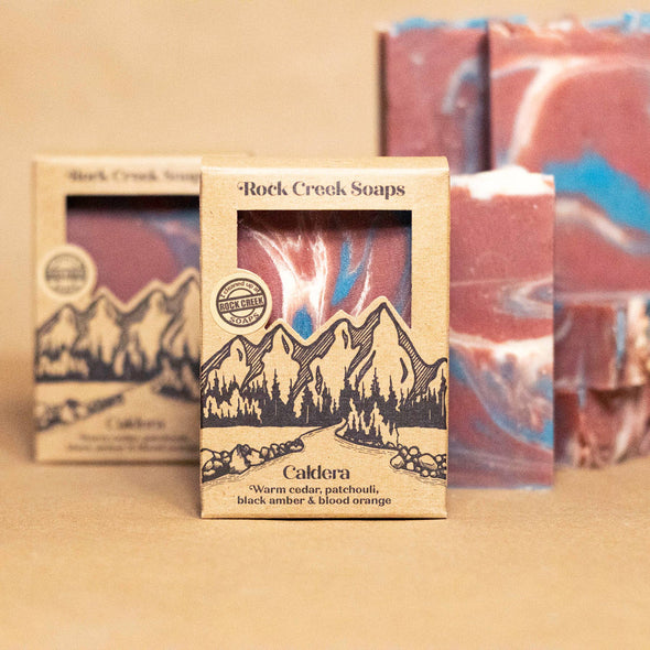 Caldera Bar Soap | Patchouli, Amber, Cedar, Citrus