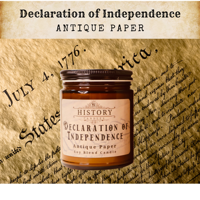 DECLARATION OF INDEPENDENCE Candle | History Candle