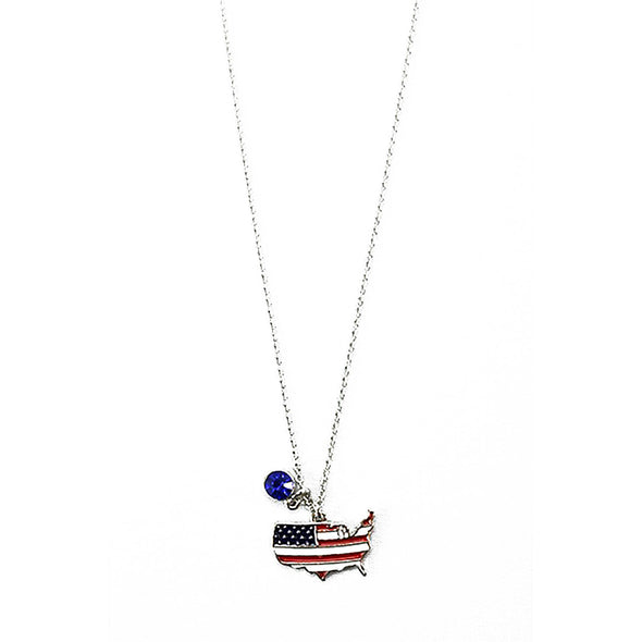 USA Charm Necklace