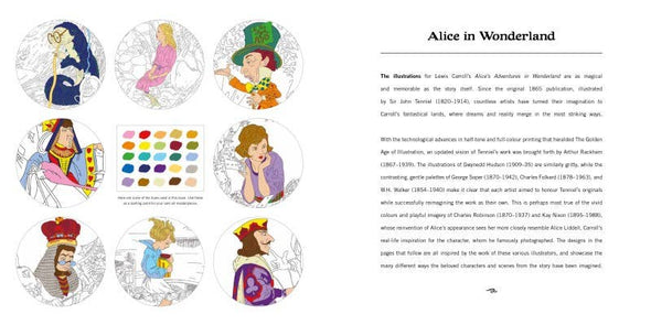 Alice In Wonderland Make Your Own Art Masterpiece