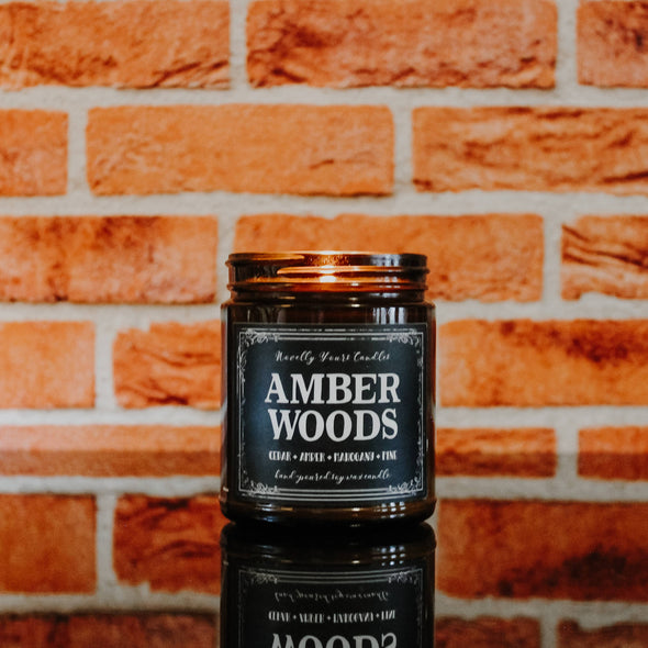 Amber Woods candle